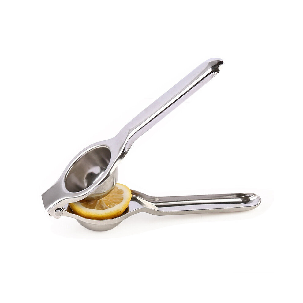 (a-silver) Stainless Steel Juicer Lemon Fruits Squeezer Fruit Pressing Orange Hand Manual Juicers Kitchen Tools Lemon Juicer Machine
