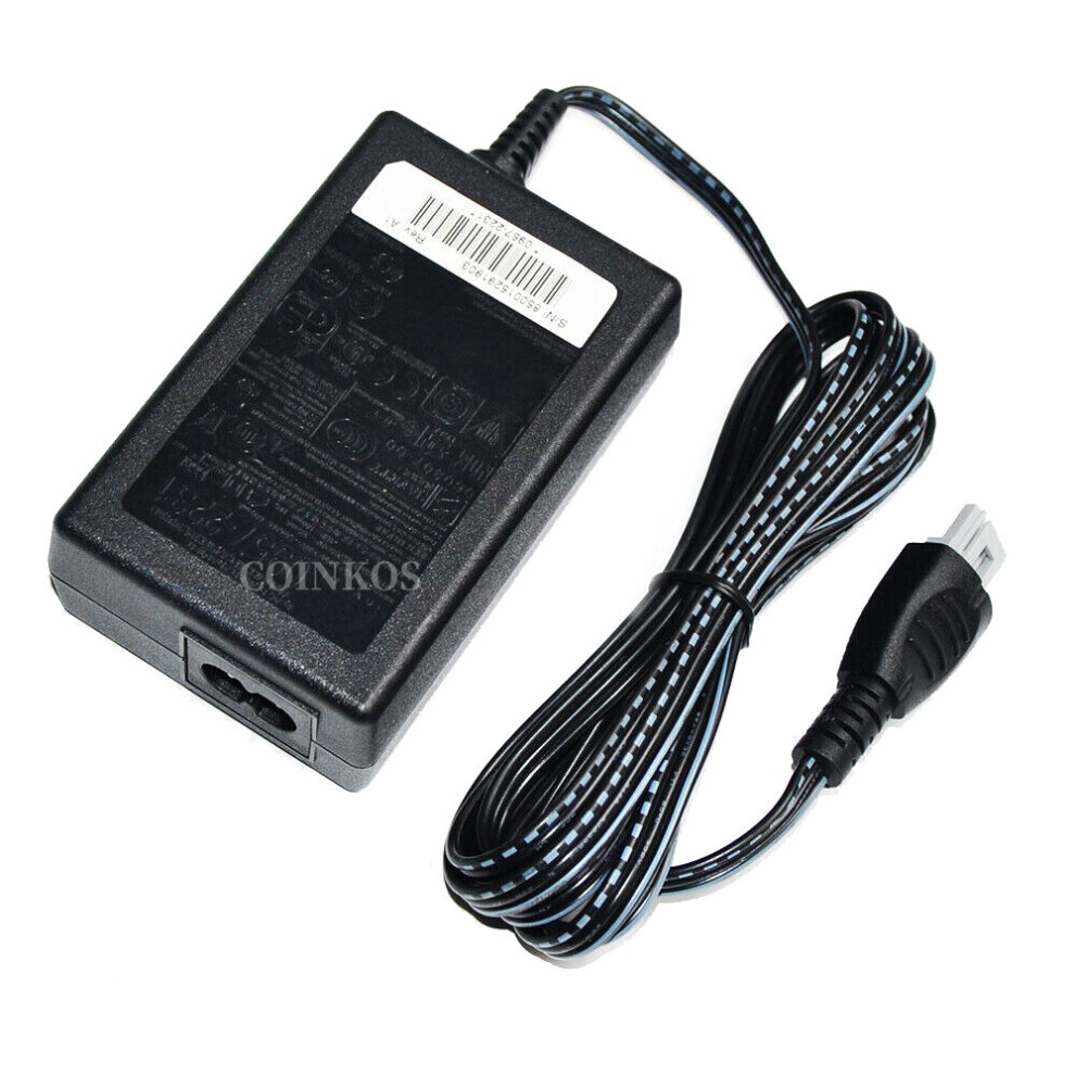 (A-Uk Cable) Printer Charger Adapter For Hp 0957-2231 20W Deskjet F2180 F2280 F2185 F2187 1420 D1460 16V/500Ma 32V/375Ma Power Supply Cable 4855672918452