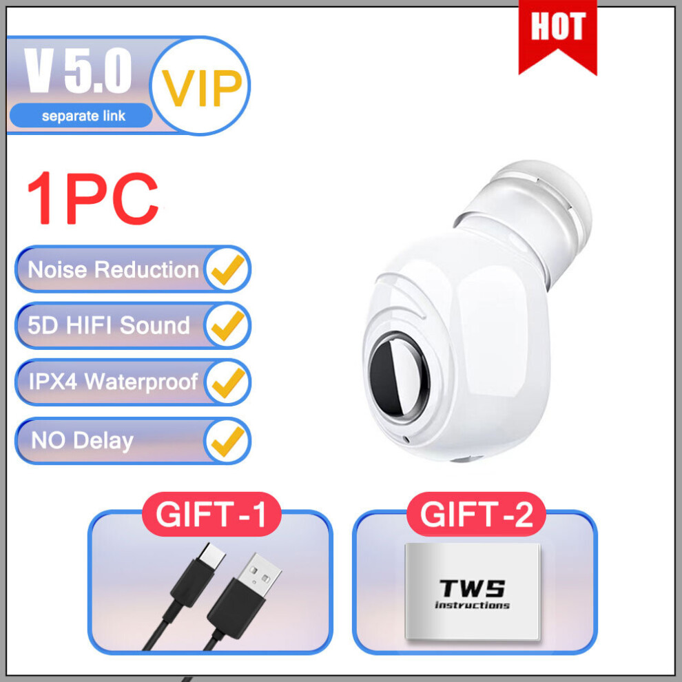 (A-Bluetooth Headphones) Wireless Bluetooth Headset I7s Earphone Waterproof Wireless Headphones Headphones Earbuds Bluetooth 4853106756649