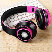 (a-Rose) Wireless Headset Bluetooth Earphones and Headphone for Girls Samsung Sport and SD Card with Mic HIFI Stereo IOS Android in Phone