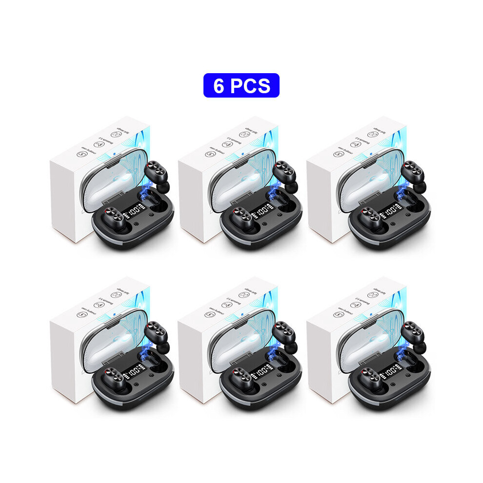 (A-6 Pcs) Xiaomi Tws Wireless Earphone Bluetooth 5.0 Earbud Touch Control In-Ear 9D Stereo Sports Waterproof Hd Call Hifi Headset With Mic 4851204873626