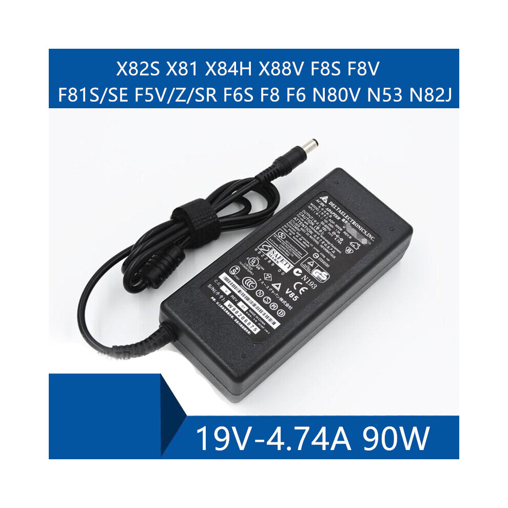 (A-) Laptop Ac Adapter Dc Charger Connector Port Cable For Asus X82s X81 X84h X88v F8s F8v F81s/Se F5v/Z/Sr F6s F8 F6 N80v N53 N82j 4855672996221
