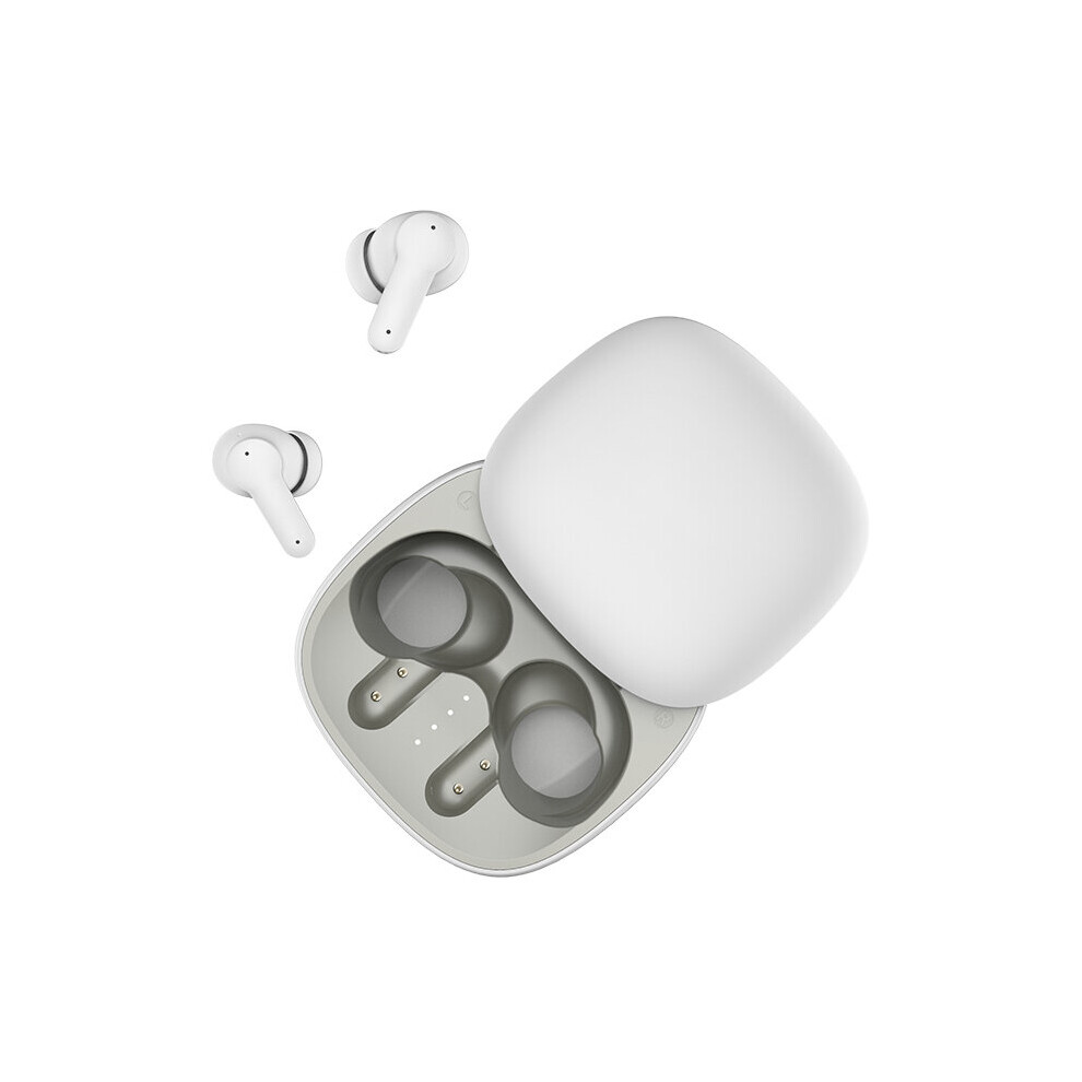 (A-) Tws A8 Bluetooth Headset Metal Body Gaming Wireless Earbuds 5.3 Enc Noise Reduction Headphones Low Latency Hifi Stereo Earphones White 4851204925301