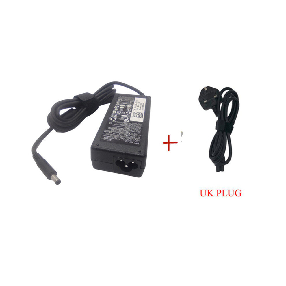 (A-Charger With Uk Plug) Original 19.5V 3.34A 65W Laptop Charger Ac Adapter For Dell Vostro 15 3561 3562 3565 3568 3572 3578 5568 5370 Xps 13 9333 934 4855672966224