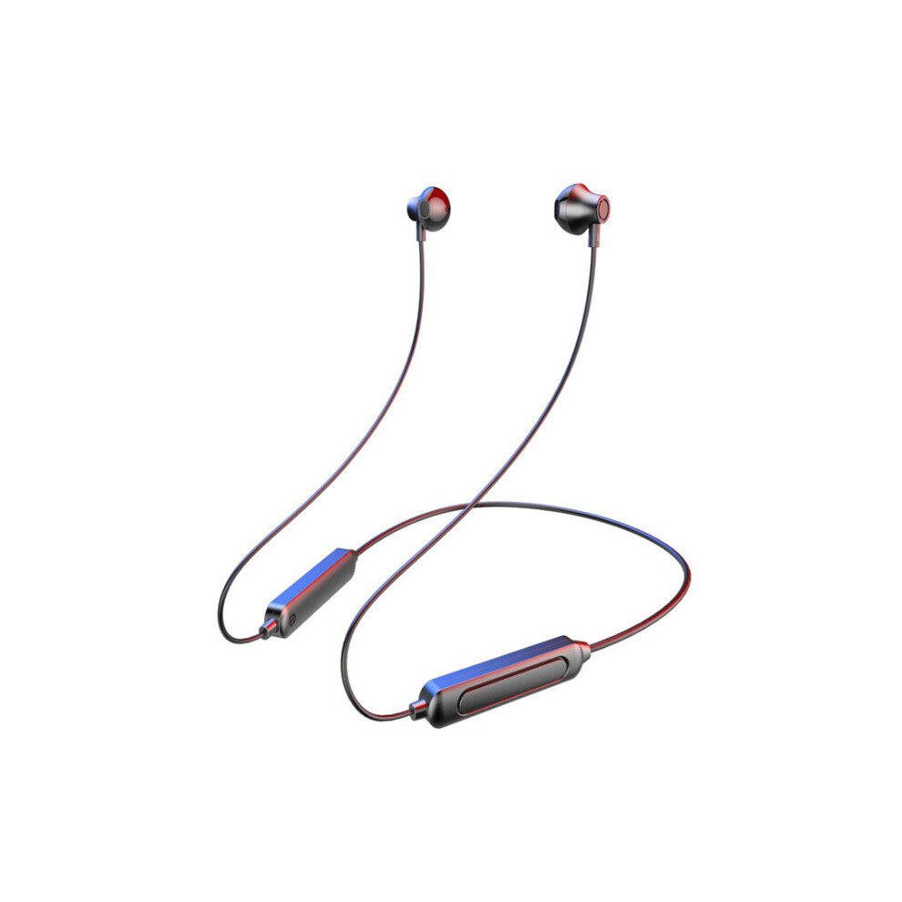 (A-) Wireless Bluetooth 5.0 Earphones Magnetic Sports Running Headset Ipx5 Waterproof Neckband Bass Earbuds Noise Reduction Headphone Black 4851204997612