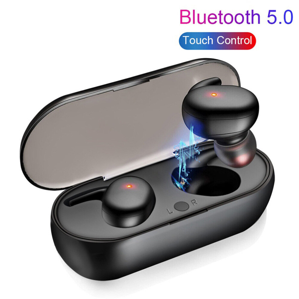 (A-Y30 ) New T1 Touch Control Bluetooth Earphone Tws Wireless Earbuds Earpod Sport Stereo Noise Cancelling Handfree Headset Earfone Black 4851204970899
