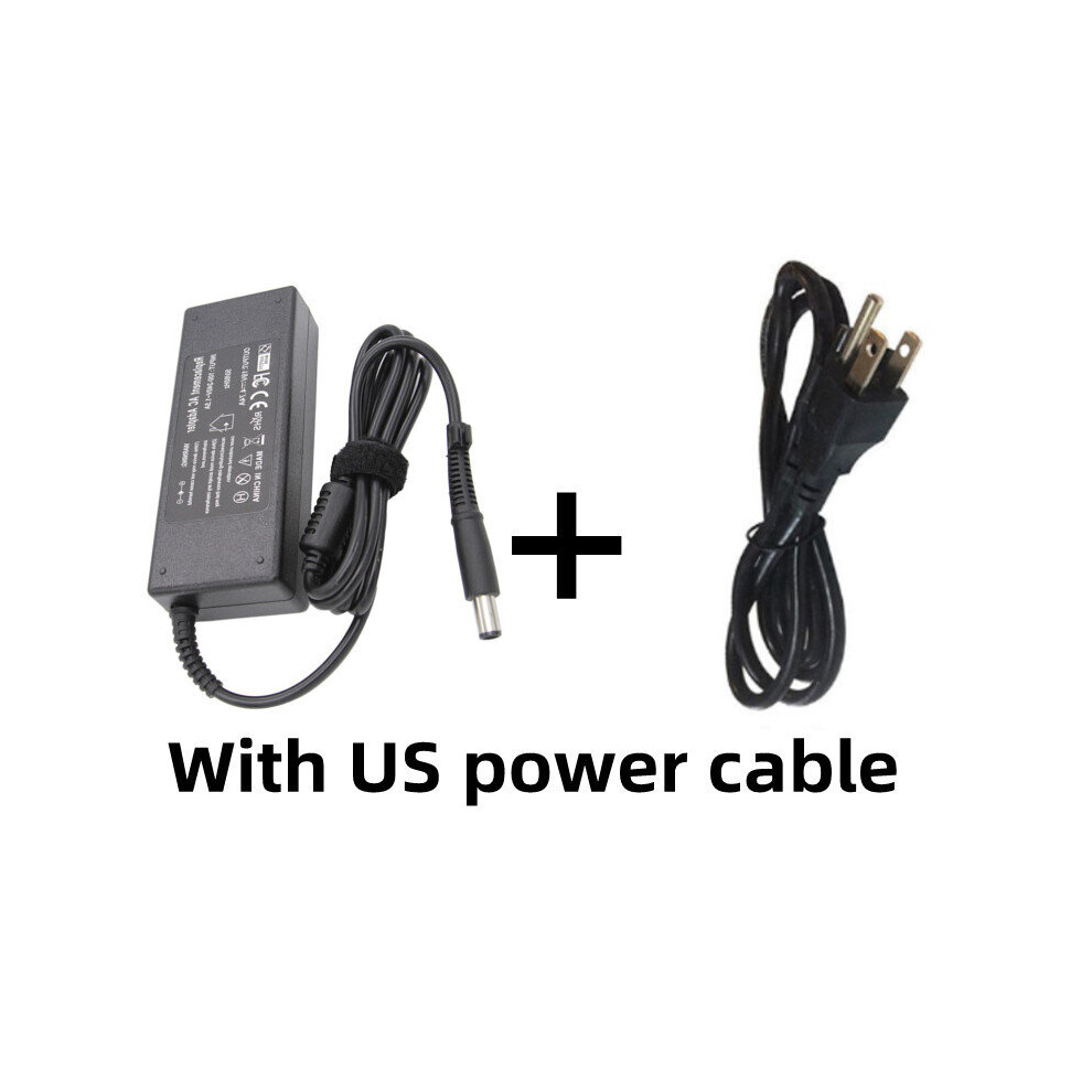 (A-With Us Plug) 19V 4.74A 90W 7.4*5.0Mm Ac Laptop Adapter Power Supply For Hp Pavilion Dv3 Dv4 Dv5 Dv6 6535S 6570B 6910P Probook 430 G1 G2 4855672907753