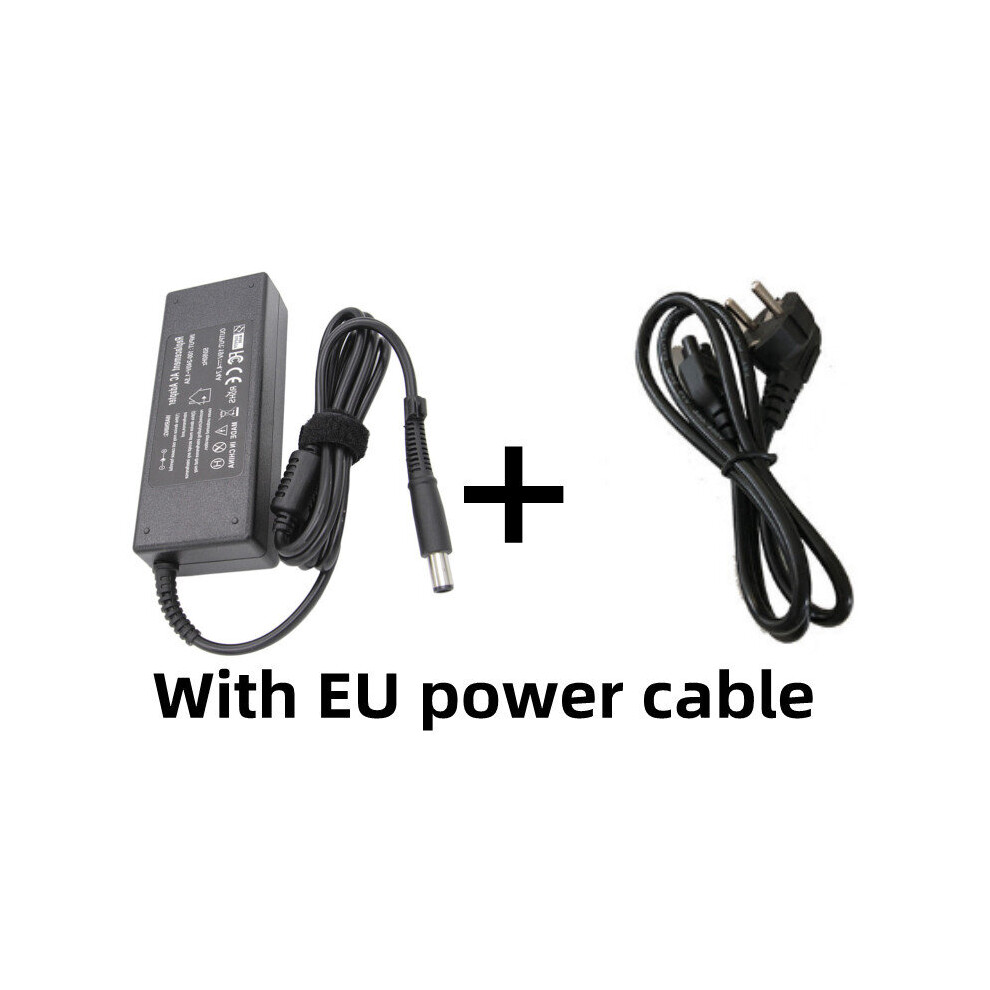 (A-With Eu Plug) 19V 4.74A 90W 7.4*5.0Mm Ac Laptop Adapter Power Supply For Hp Pavilion Dv3 Dv4 Dv5 Dv6 6535S 6570B 6910P Probook 430 G1 G2 4855672907739