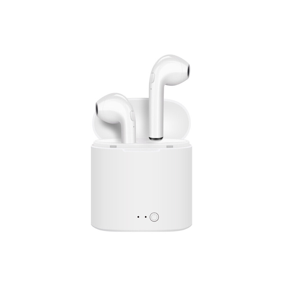 (A-) I7s Tws Wireless Headphones Bluetooth 5.0 Earphones Sport Earbuds Headset With Mic Charging Box Headphones For All Smartphones White 4851204944272