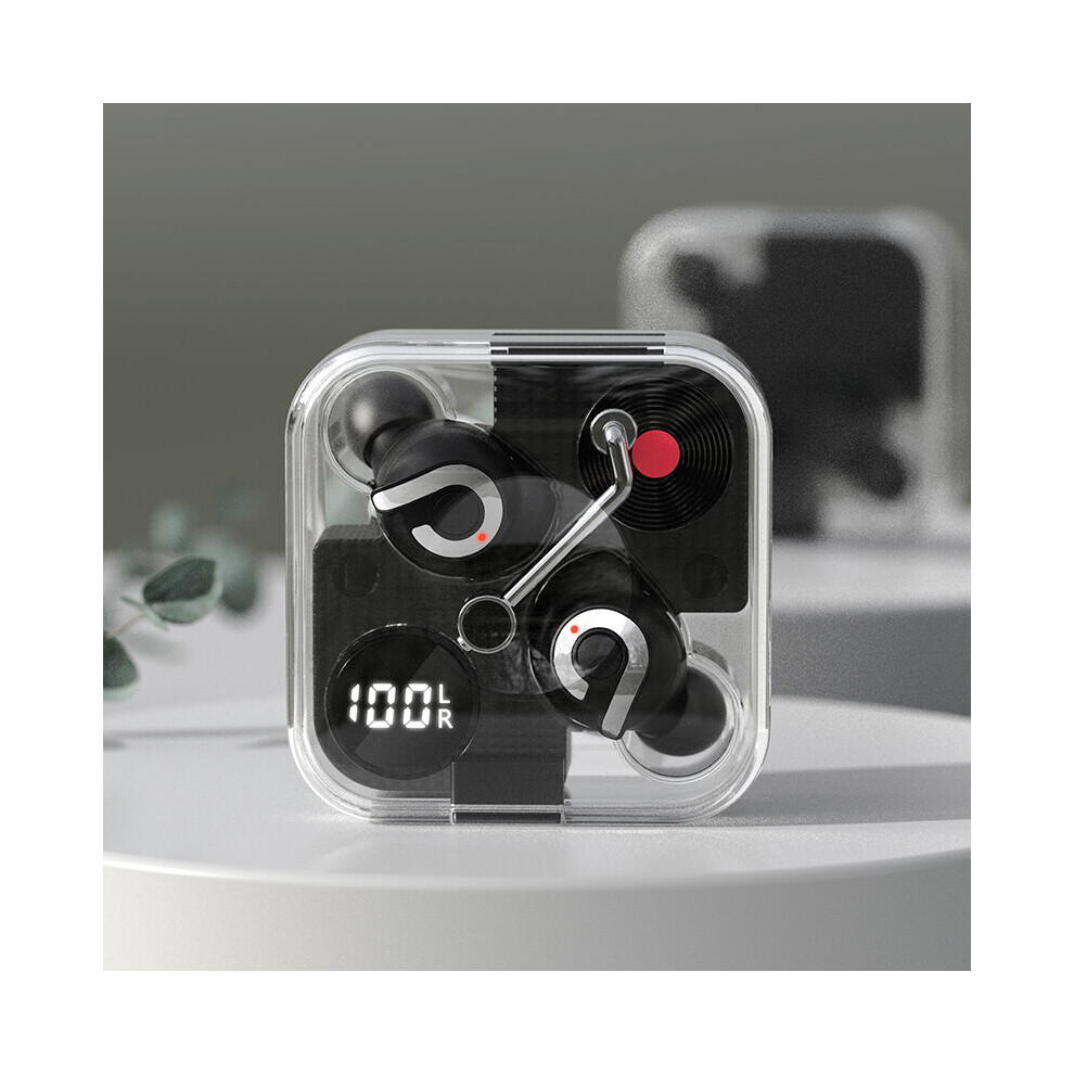 (a-black) Wireless Headphones Stereo Full Transparent Game Headphone Bluetooth Earphone 5.1 Deep Bass Earbuds HiFi Mic Earplugs Motion-image-OPC-PBYQGGD-NEW