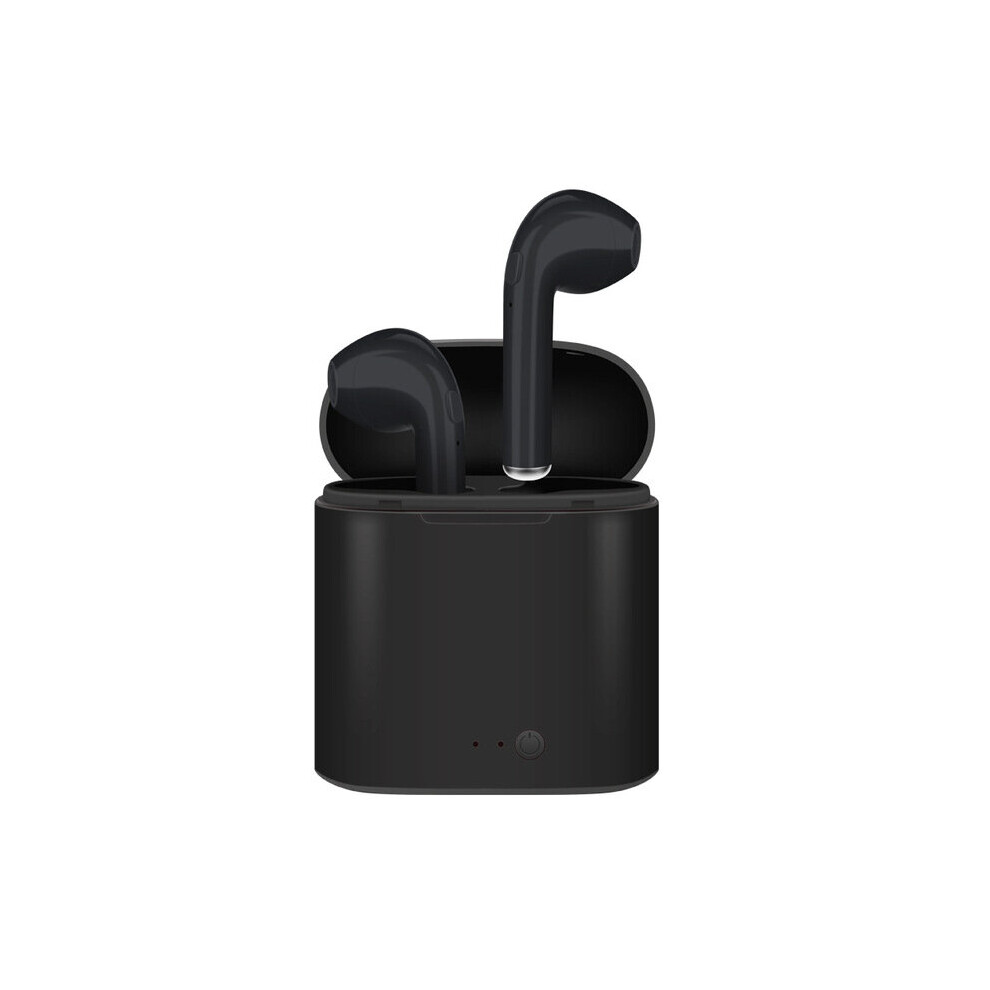 (A-) I7s Tws Wireless Headphones Bluetooth 5.0 Earphones Sport Earbuds Headset With Mic Charging Box Headphones For All Smartphones Black 4851204944241