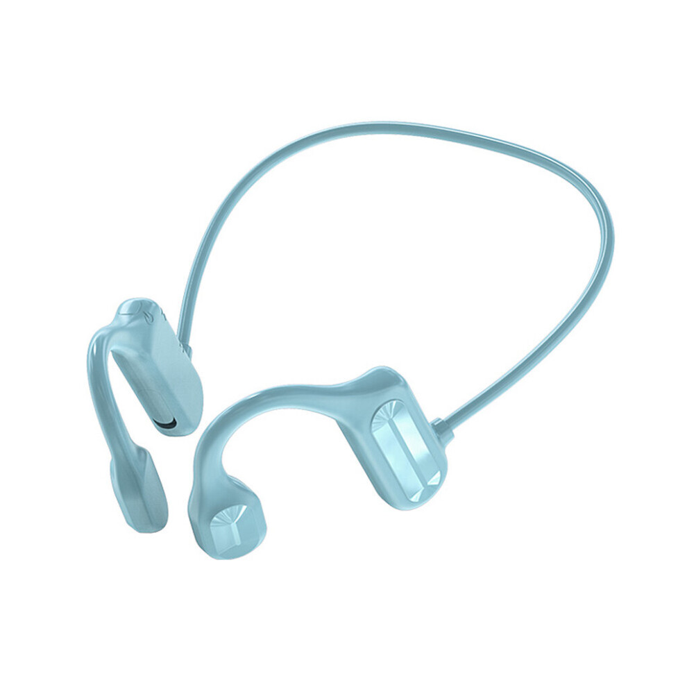 (A-Bl09blue) Earphone Bluetooth 5.2 Wireless Headphones Bone Conducting Headset Audio Equipment Openear Outdoor Sports Stereo Earbud With Mic 4851205061749