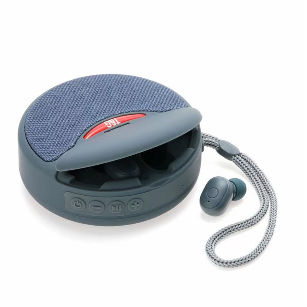 (A-) Tg808 Multi-Function Speaker Headphone 2 In 1 Bluetooth Headset Speaker For All Smartphones Bluetooth 5.0 Wireless Subwoofer New Black 4854472209104