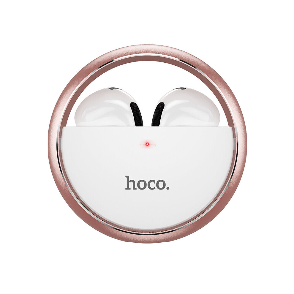 (A-) Hoco Tws Wireless Earphone Bluetooth 5.3 Dual Stereo Noise Reduction Bass Touch Control Sports Earbuds Headphones Long Standby Gold 4851204943718