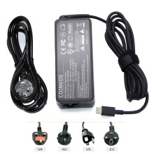 (a-Adapter and Cable) 65W (Compatible to 45W) USB Type-C Ac Laptop Power Adapter Charger Cord for Acer Chromebook 514 CB514-1H CB514-1HT
