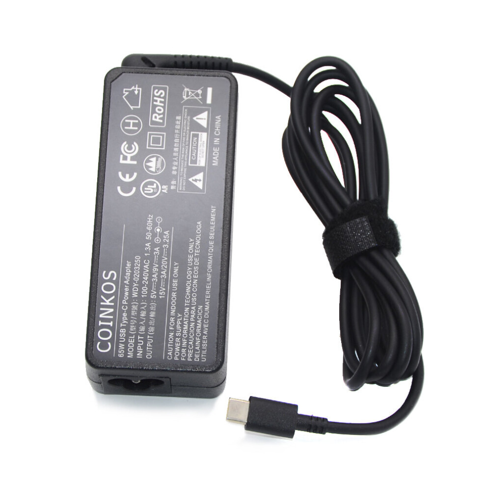 (A-Adapter Only) 65W (Compatible To 45W) Usb Type-C Ac Laptop Power Adapter Charger Cord For Acer Chromebook 514 Cb514-1H Cb514-1Ht 4855672968570