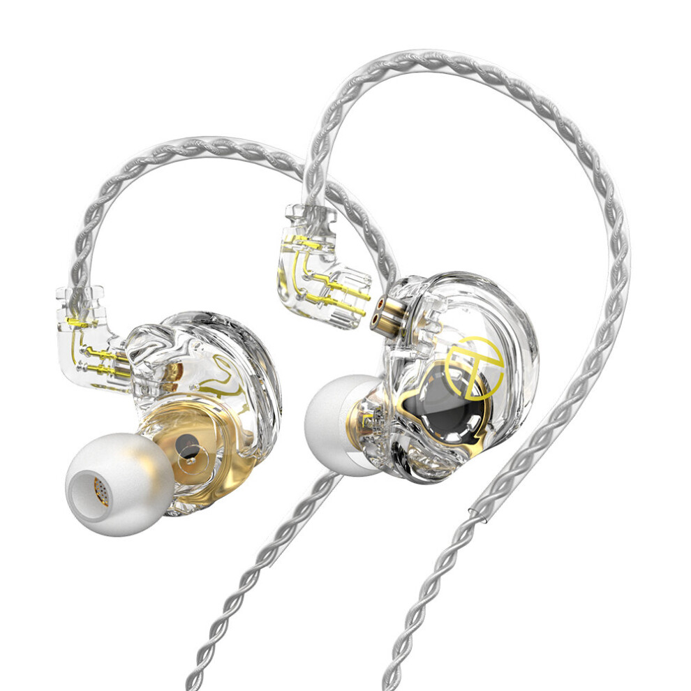 (A-T No Mic) Trn St2 Hifi Earphones 1Ba+1Dd Hybrid Technology Bass Earbuds In Ear Monitor Sport Noise Cancelling Earphone For Kirin Bax Ema White 4851204984759