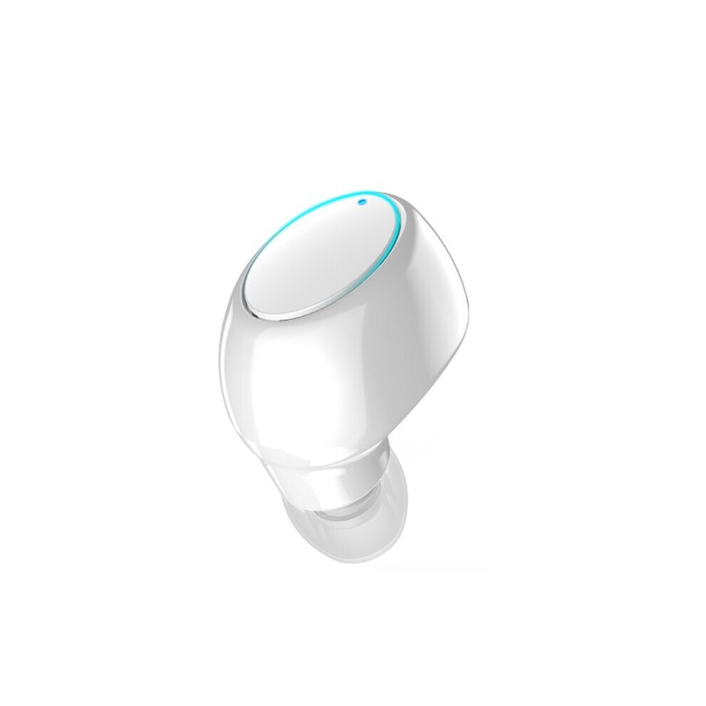 (A-) Mini Invisible Ture Wireless Earphone Bluetooth Headphones Handsfree Stereo Headset Tws Earbud With Microphone For All Phones White 4851205036907
