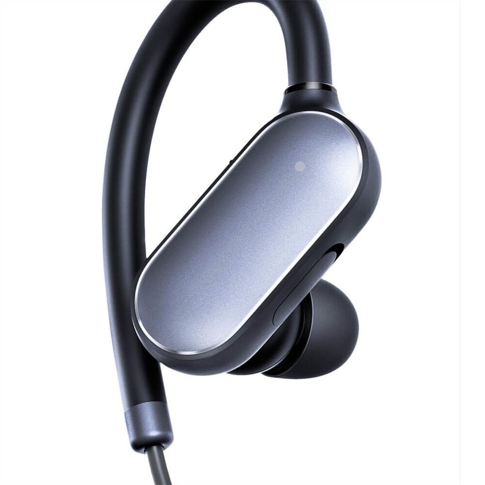(A-Sport Earphone ) Xiaomi Mi Sports Bluetooth Earphone 4.1 Wireless Bluetooth Music Sport Earbuds Waterproof Sweatproof Headphones With Microph Black 4851205036129