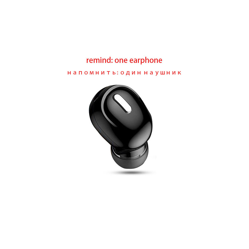 (A-) Mini Wireless Bluetooth 5.0 Earphone Sport With Mic Handsfree Headset Earbuds Headphones For Xiaomi Samsung Huawei Earphones X9 Black 4851204930657
