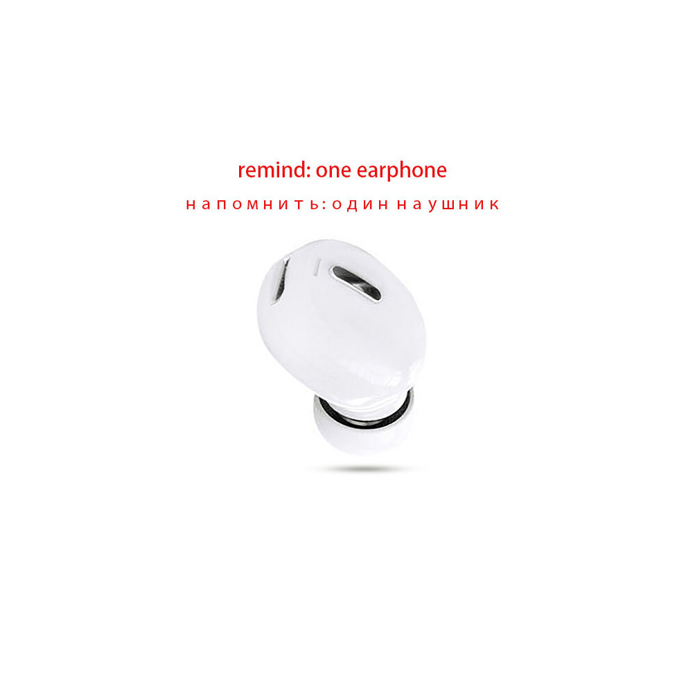 (A-) Mini Wireless Bluetooth 5.0 Earphone Sport With Mic Handsfree Headset Earbuds Headphones For Xiaomi Samsung Huawei Earphones X9 White 4851204930671