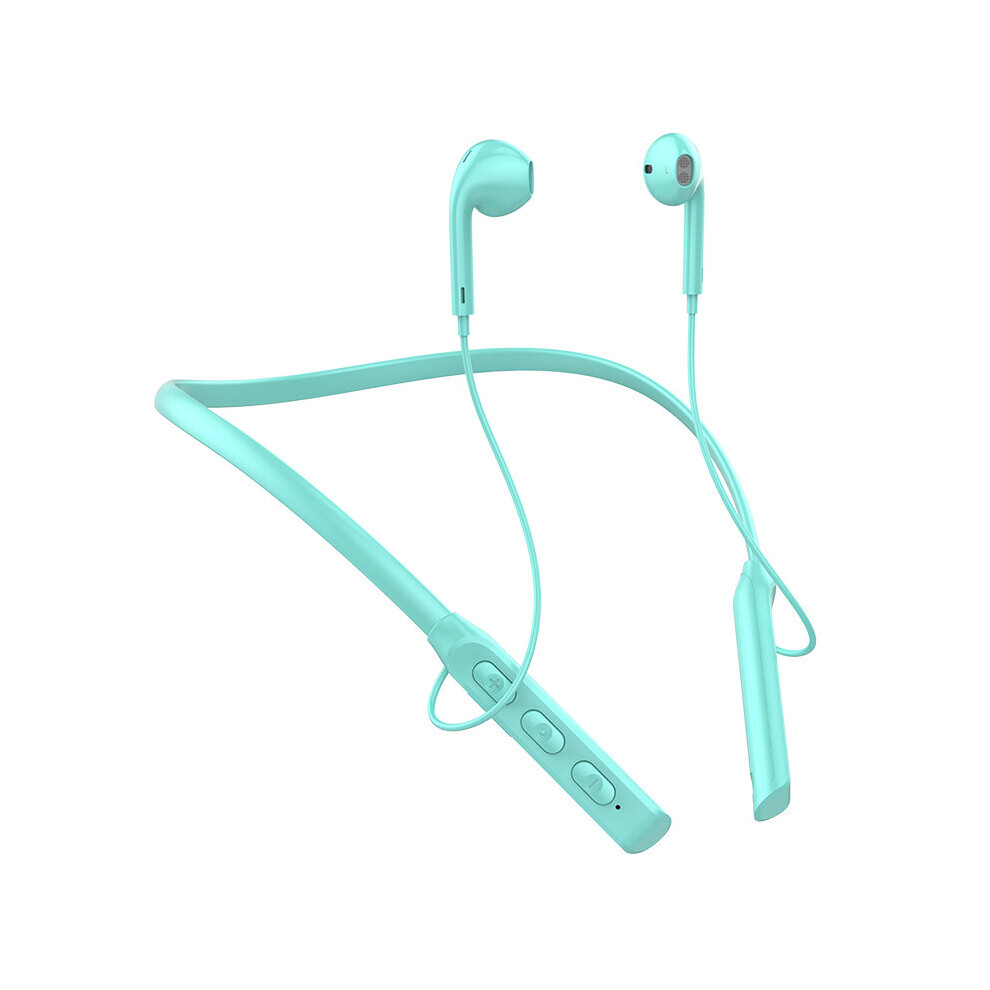 (A-) Neckband Earphone Tooth 5.2 Magnetic Adsorption Wireless Headphone Hanging Neck In-Ear Hifi Music Game Sports Earbud Blue 4851205046098