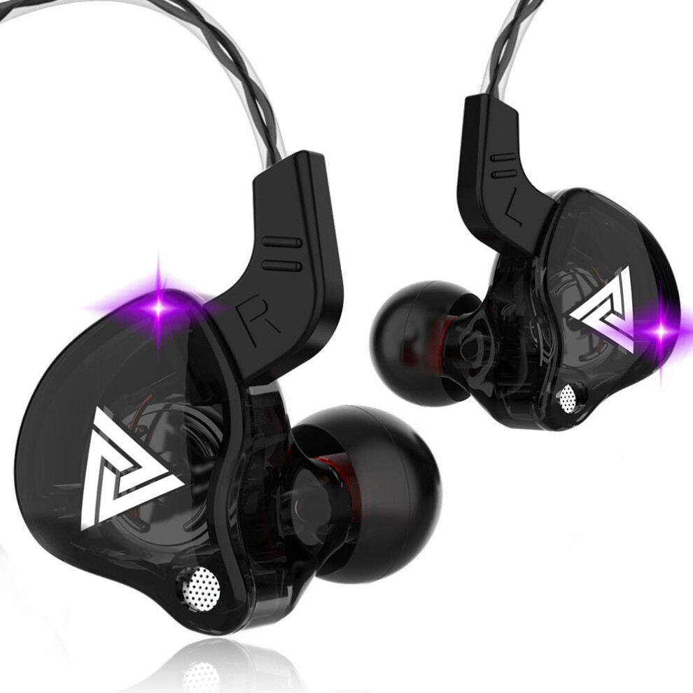 (A-) Olaf Ak6 3.5Mm Earphones Wired Headphones With Mic Copper Driver Hifi In Ear Sport Headset Gamer Noise Cancelling Earbuds Run Black 4851204957562