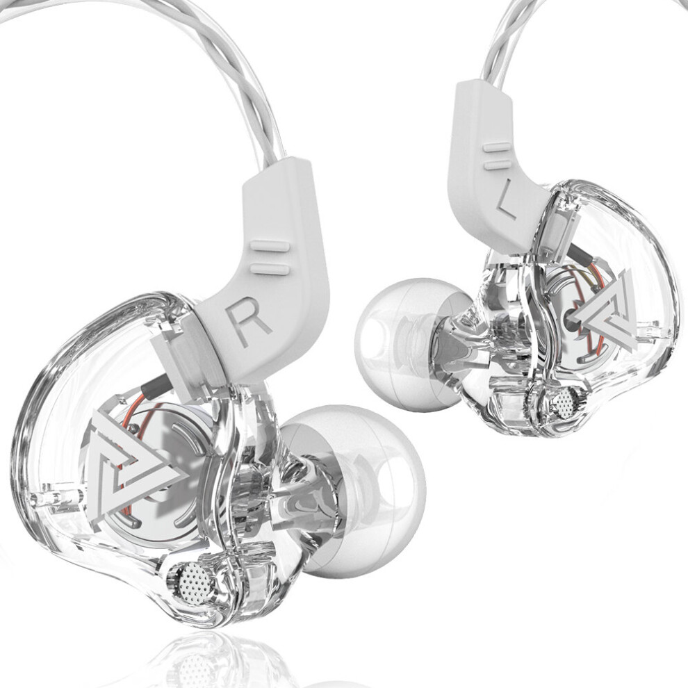 (A-) Olaf Ak6 3.5Mm Earphones Wired Headphones With Mic Copper Driver Hifi In Ear Sport Headset Gamer Noise Cancelling Earbuds Run White 4851204957630