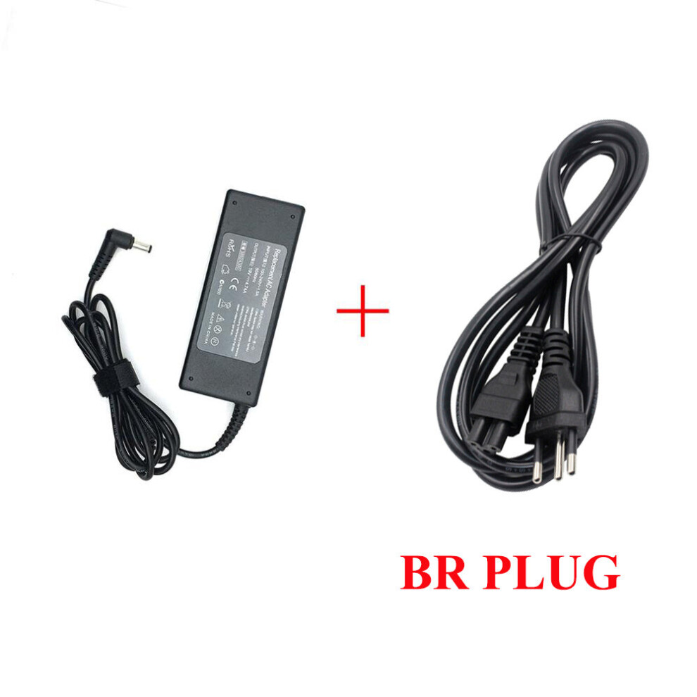 (A-With Br Plug) 19V 1.75A 33W 4.0*1.35Mm Ac Laptop Charger Power Adapter For Asus Adp-33Aw S200e X202e X201e Q200 S200l S220 X453m 4855672922541
