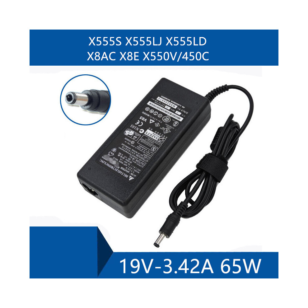 (A-) Laptop Ac Adapter Dc Charger Connector Port Cable For Asus X555s X555lj X555ld X8ac X8e X550v/450C 4855672996047