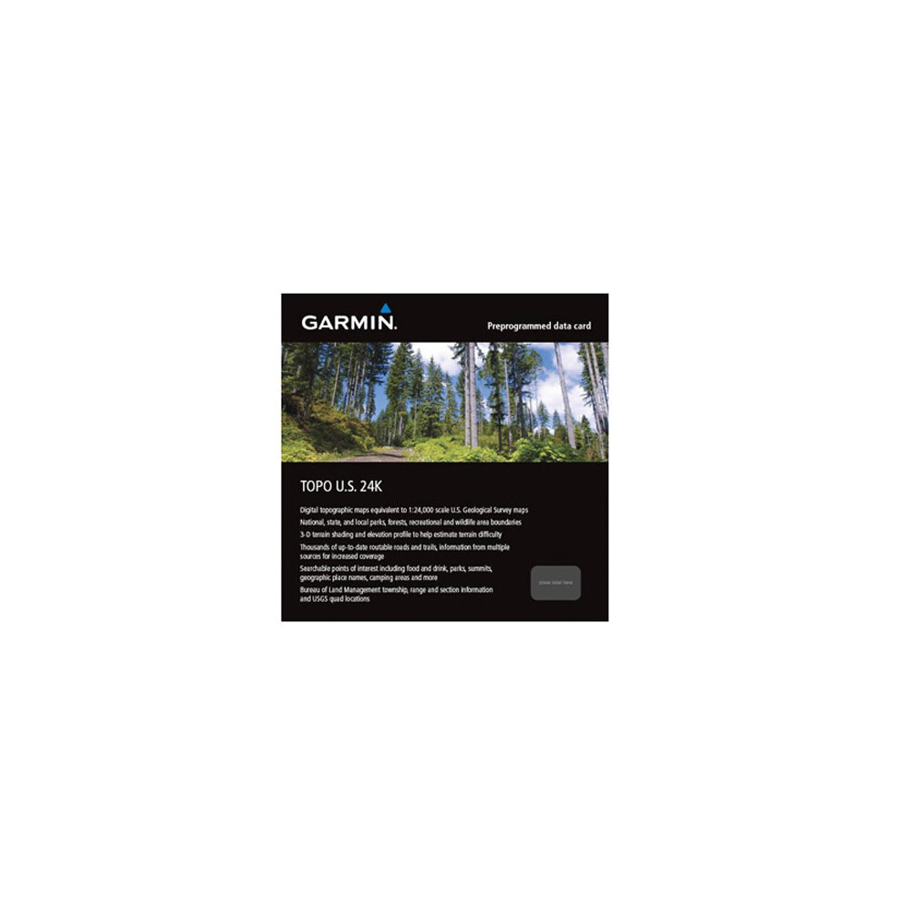 Garmin TOPO US 24K North Central microSD/SD card