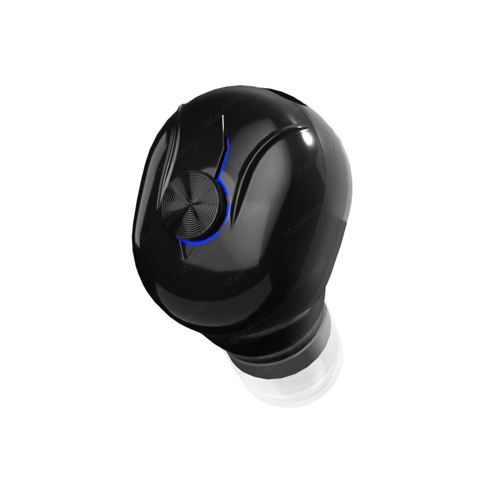 (A-) Wireless Bluetooth Headphones Mini Earbud Invisible Earphone In Ear Headset Earbuds With Mic Handsfree Stereo Headset For Phones Black 4851205043462