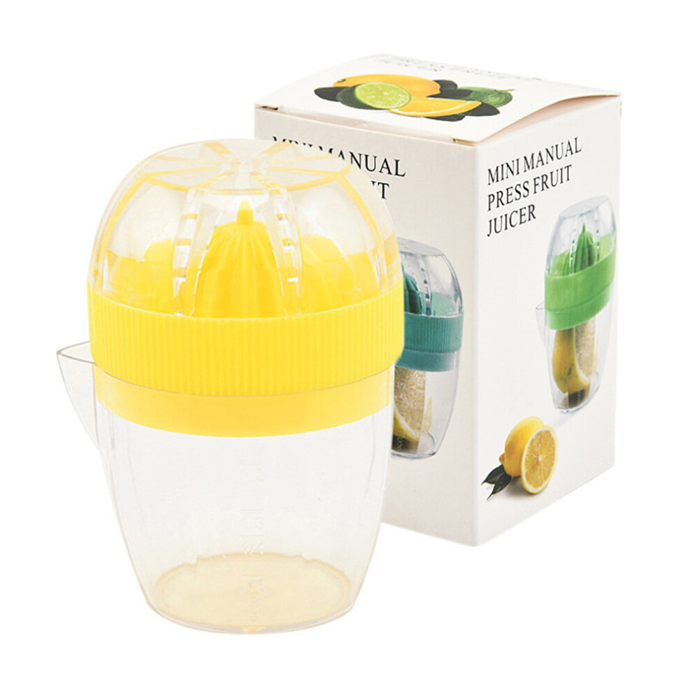 (a-Yellow Color Box) Pressed Fruit Juicing Cup Easy To Operate Durable Sturdy Suitable For Kitchen-image-OPC-PBYQMJH-NEW