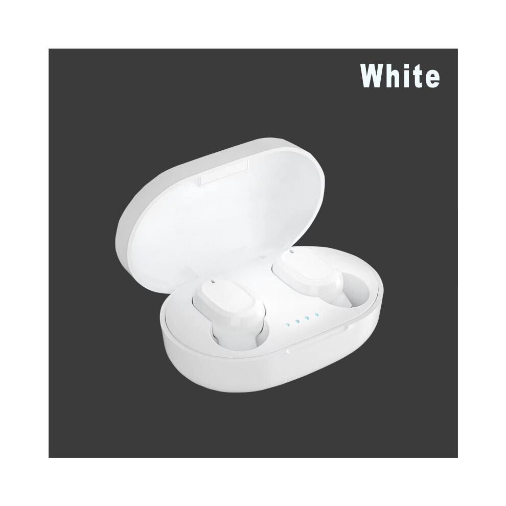 (A-C6s ) Olaf Wireless Bluetooth Earphones Headphones With Microphone Sports Headset Bluetooth 5.0 Waterproof Touch Control Headsets White 4851204978581