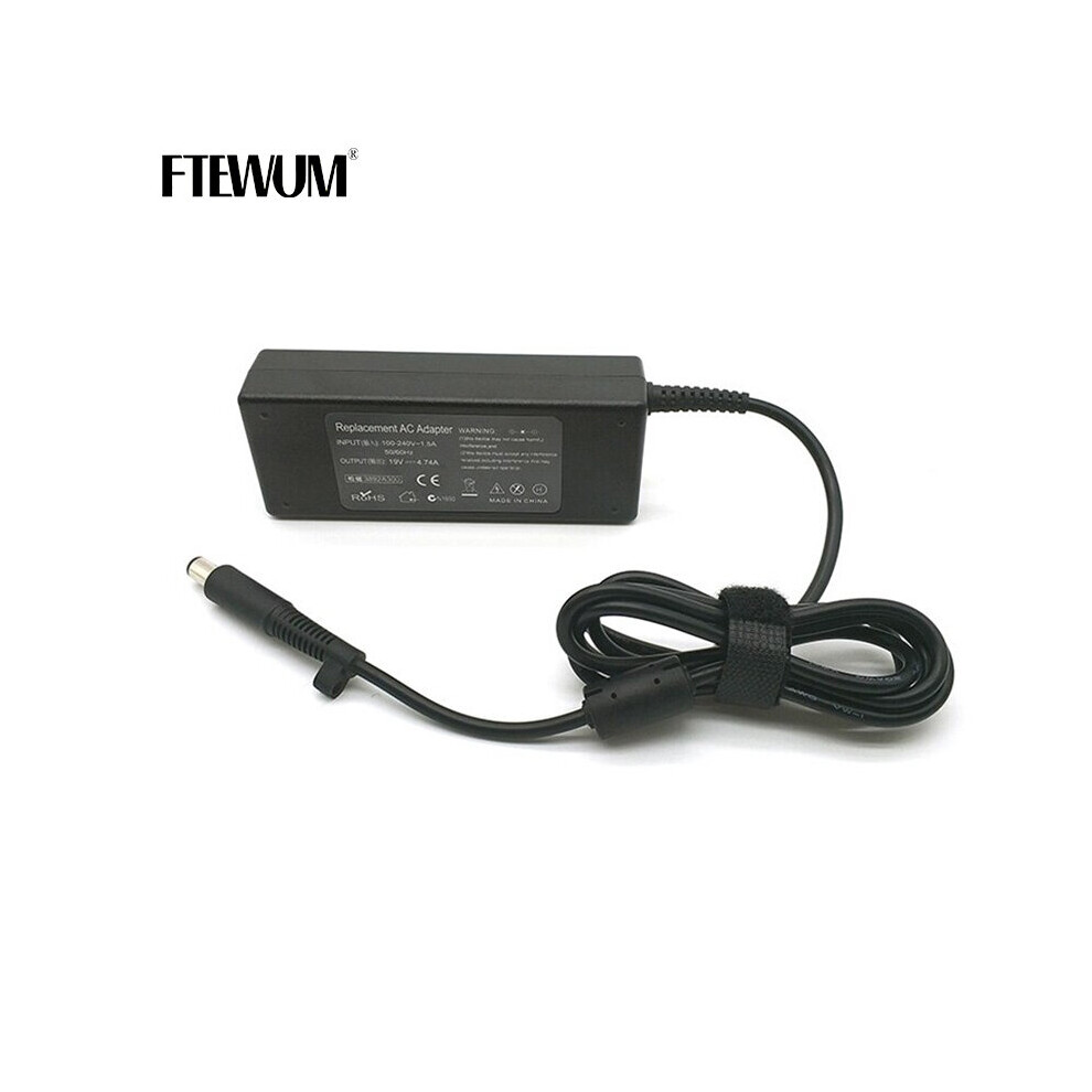 (A-One Adapter) Ftewum 19V 4.74A 90W 7.4*5.0Mm Power Ac Laptop Adapter For Hp Pavilion Dv3 Dv4 Dv5 Dv6 8460P 8530P 8560W Probook 430 G1 Charger 4855672912931