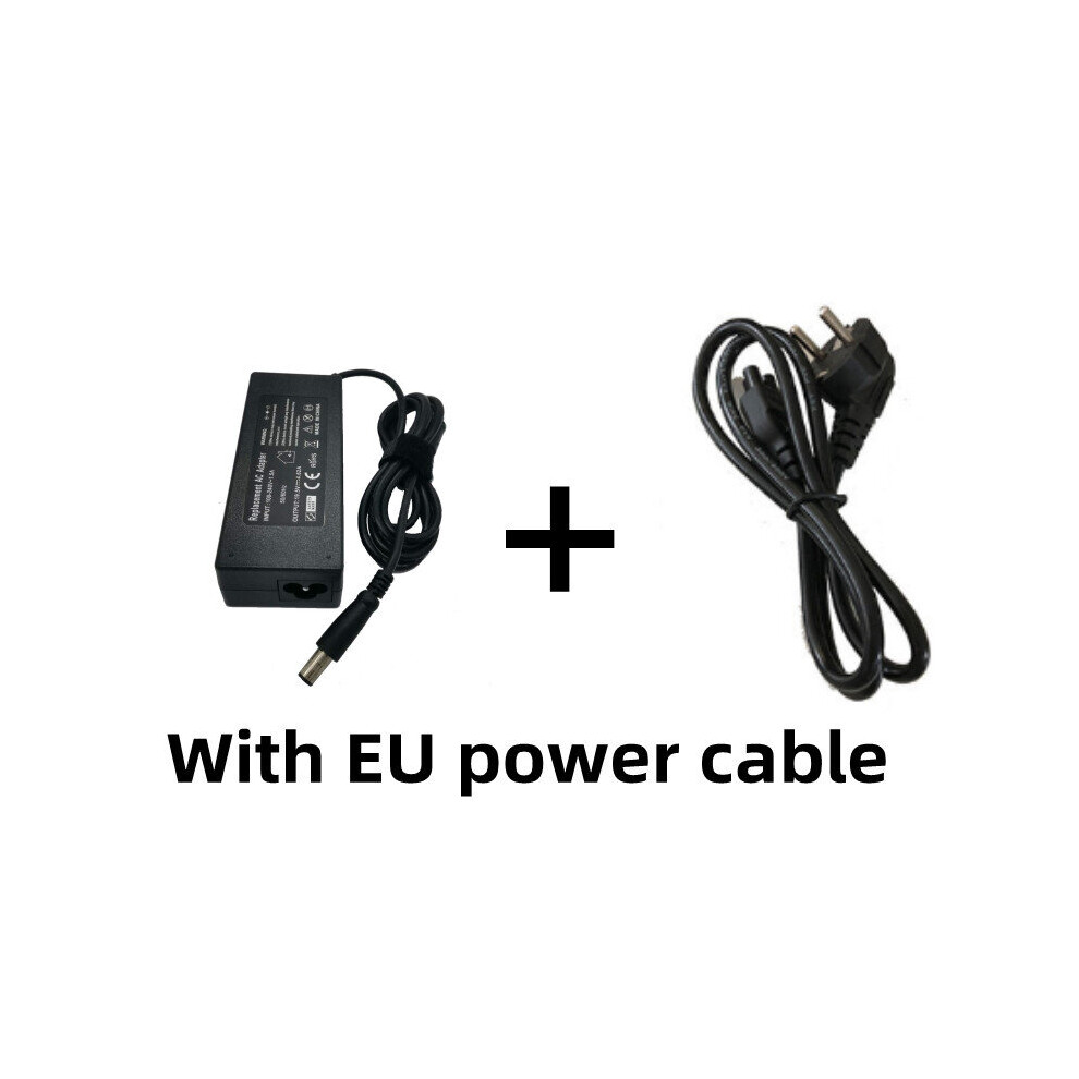 (A-With Eu Plug) 19.5V 4.62A 90W 7.4*5.0Mm Laptop Adapter Charger For Dell Latitude14r 15R 552 7520 14Z 17R 5720 E6400 E7440 La90pm111 4855672915659