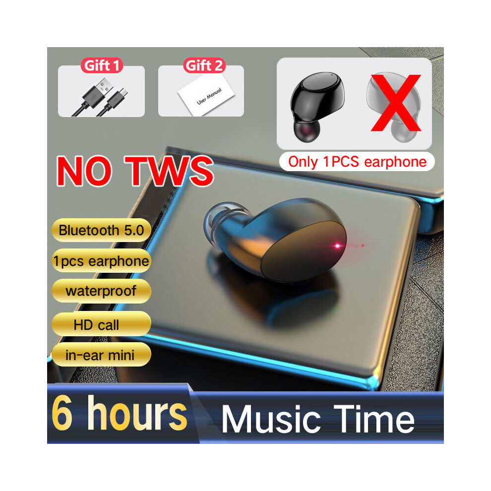 (A-Single Earphone) Tws Earphone Bluetooth 5.1 Wireless Headphones Stereo Headset Touch Control Earbuds Noise Reduction With Mic For All Smart Phone 4851205060995