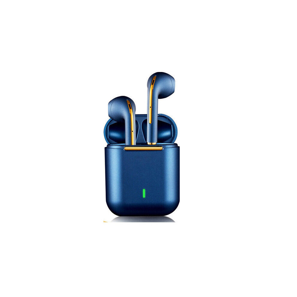 (A-) J18 Tws Origina Wireless Headphones Handfree Tooth Earphones Headset Gamer In Ear Earbuds For Women Men Smartphone Blue 4851204957401