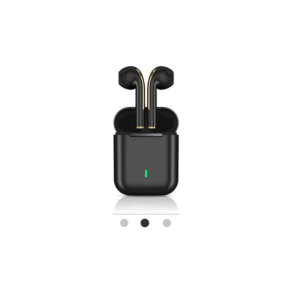 (A-) J18 Tws Origina Wireless Headphones Handfree Bluetooth Earphones Headset Gamer In Ear Earbuds For Women Men Smartphone Black 4851204957371
