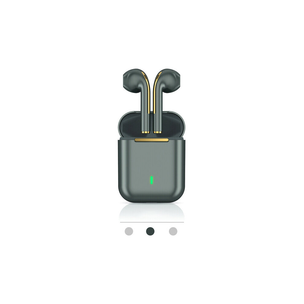 (A-) J18 Tws Origina Wireless Headphones Handfree Bluetooth Earphones Headset Gamer In Ear Earbuds For Women Men Smartphone Green 4851204957449