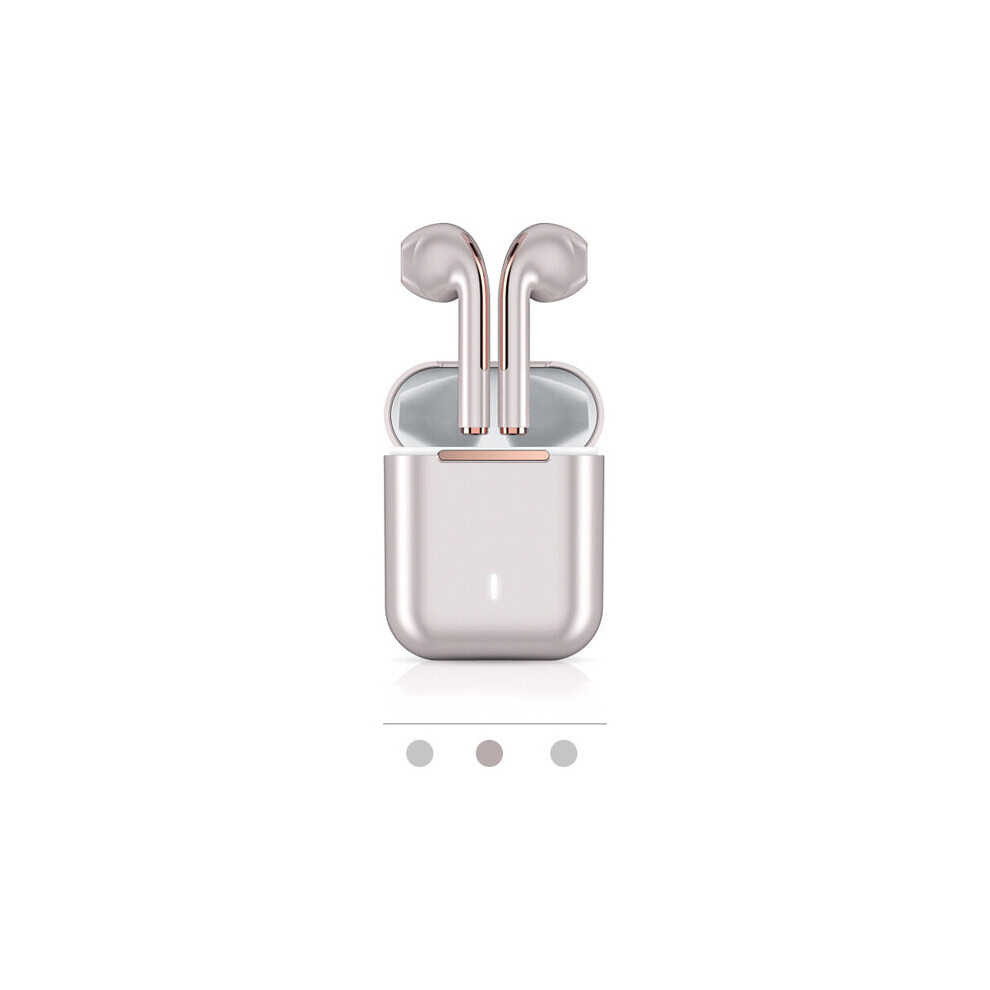(A-) J18 Tws Origina Wireless Headphones Handfree Bluetooth Earphones Headset Gamer In Ear Earbuds For Women Men Smartphone Gold 4851204957425