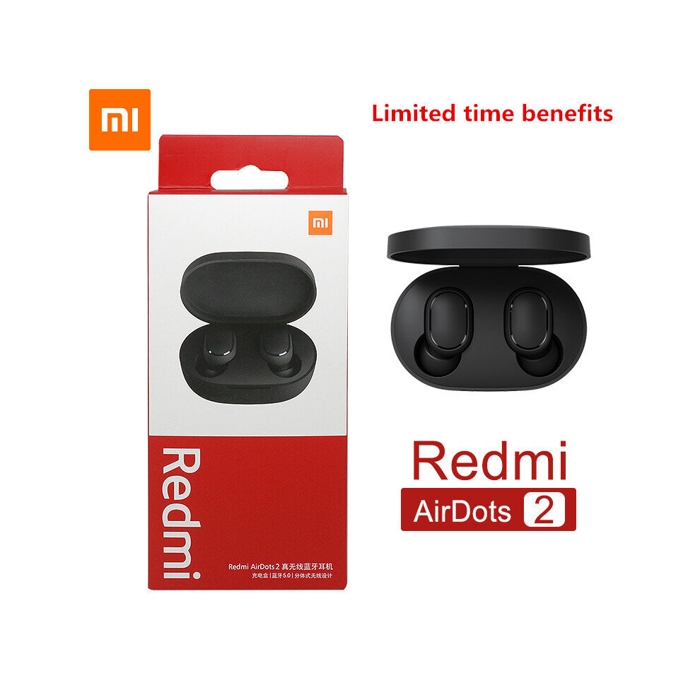 (A-Airdots 2) Xiaomi Redmi Airdots 2 Tws Wireless Bluetooth Headset Original Redmi Airdots S Mi True Wireless Earbuds In-Ear Stereo Subwoofer 4851205014868