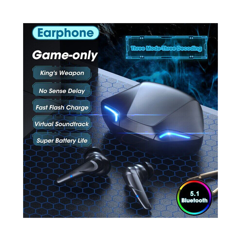 (A-3000Mah) Tws Wireless Bluetooth 5.1 Earphone 3000Mah Charging Box Headphone 9D Stereo Sports Waterproof Earbuds Headset With Microphone 4851204935904