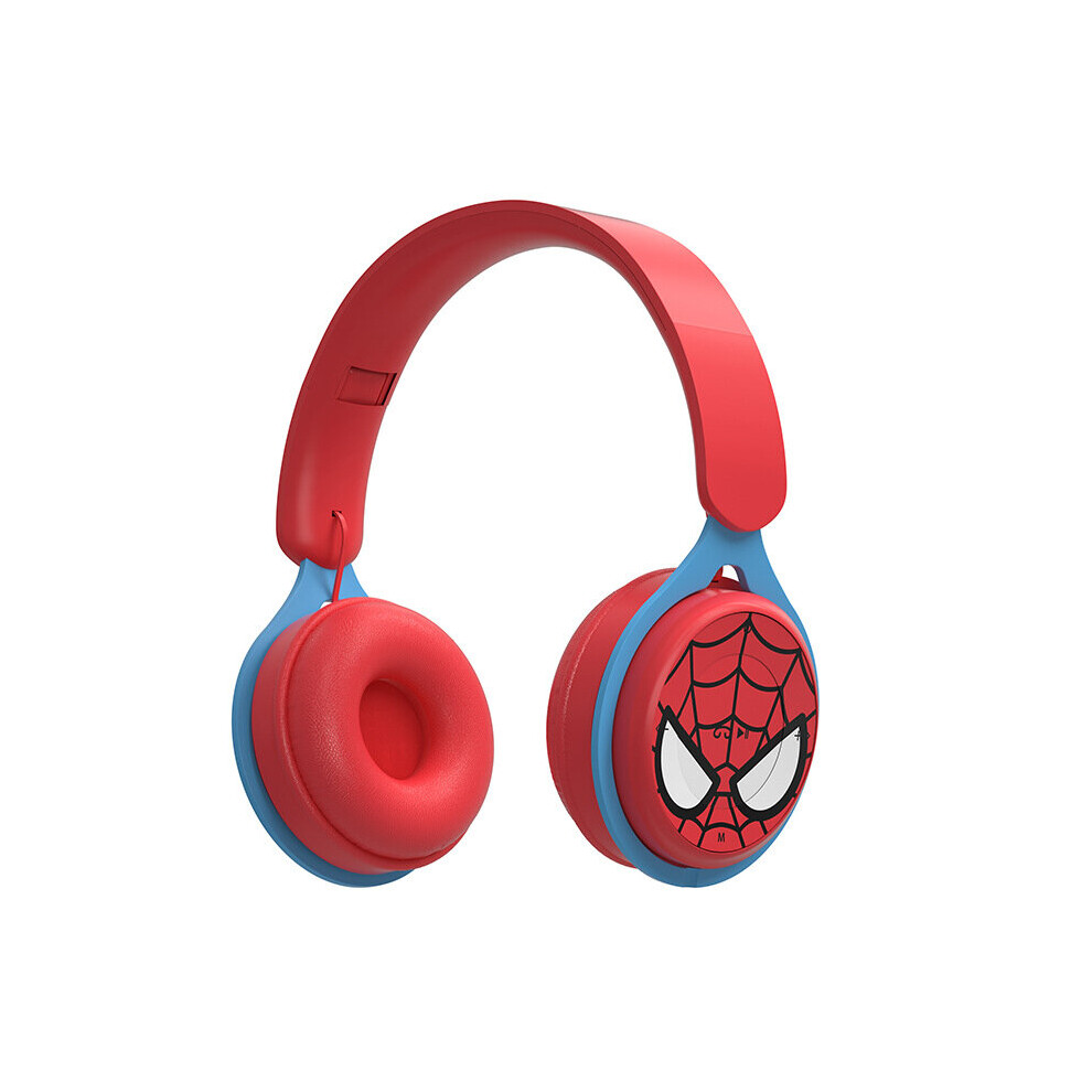 (A-Spiderman) Marvel Iron Man Disney Mickey Wireless Headphones Blutooth Surround Sound Stereo Foldable Earphone Laptop Headset 4851204891538