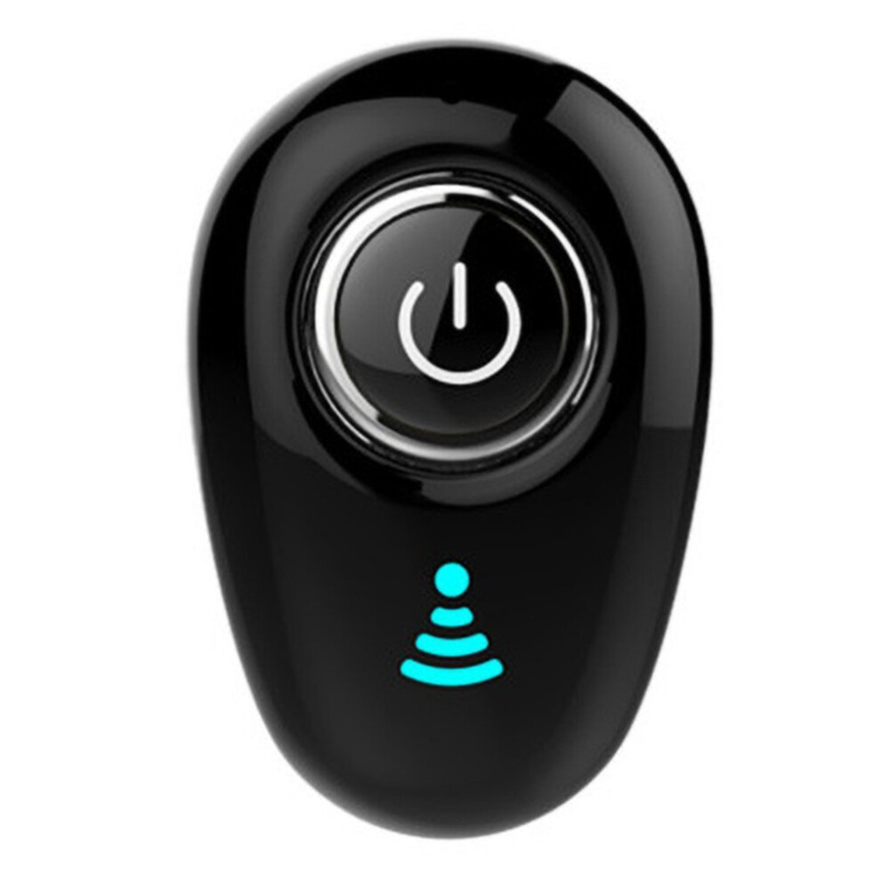 (A-) Mini Invisible Ture Wireless Earphone Noise Cancelling Bluetooth Headphone Handsfree Stereo Headset Tws Earbud With Microphone Black 4851204997391