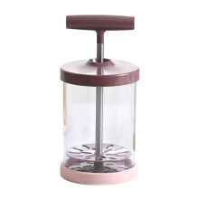 (a-Pink) Household Manual Professional Whipping Cream Dispenser Handheld Whisk