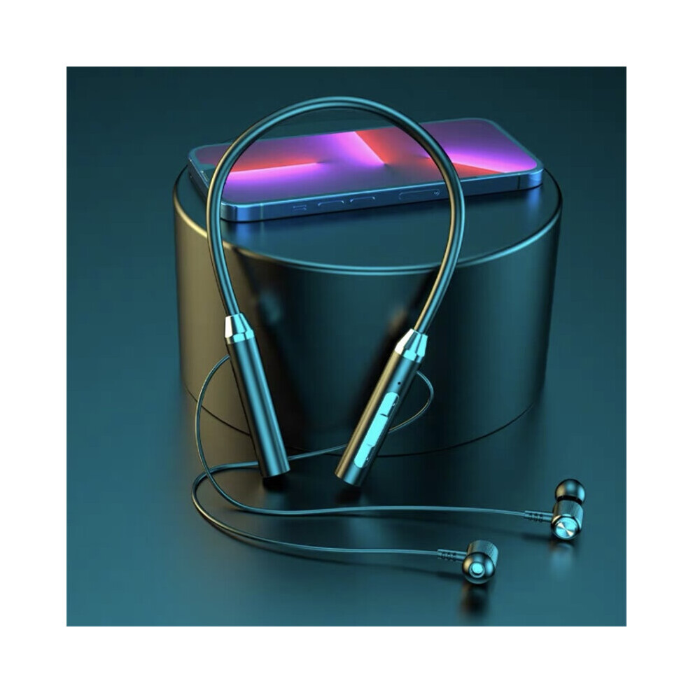 (A-) Olaf Neckband Hearphones Wireless Earphone Bluetooth 5.0 Sport Earphones Waterproof Tws Headset With Microphone Magnetic Earbuds Black 4851205043349