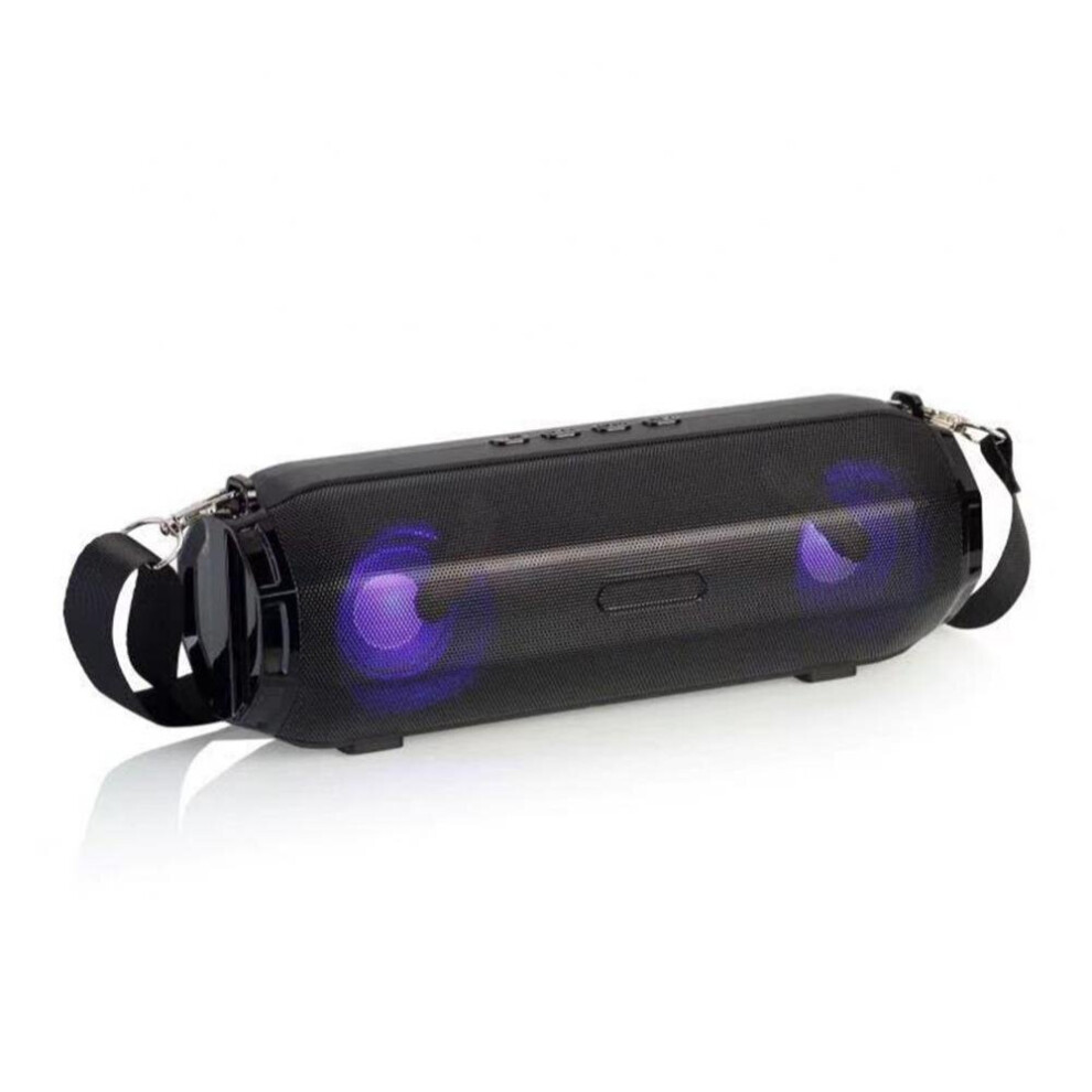 (A-02) 1200Ma Outdoor Loudspeaker With Colored Lights Subwoofer Wireless Speaker Super Long Life For Android Ios Bluetooth Speaker Gift 4854472196336