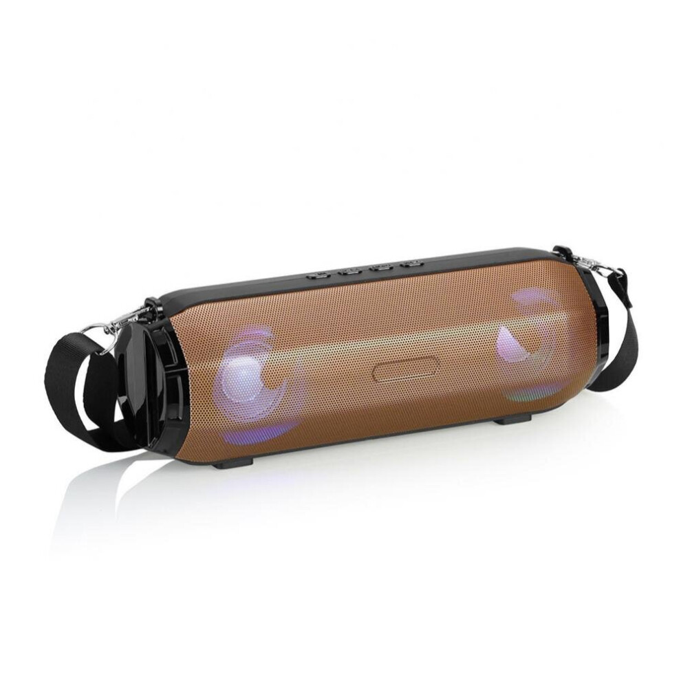 (A-03) 1200Ma Outdoor Loudspeaker With Colored Lights Subwoofer Wireless Speaker Super Long Life For Android Ios Bluetooth Speaker Gift 4854472196343