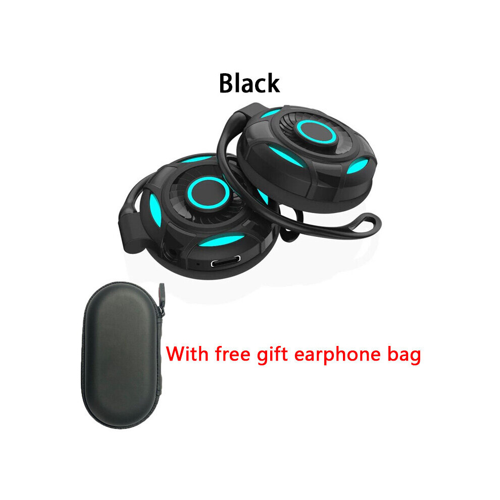 (A-) Wireless Bluetooth Headphones S660 Tws Stereo Sound Earphones Music Player Headset Earbuds Handsfree With Microphone Black 4851205020883
